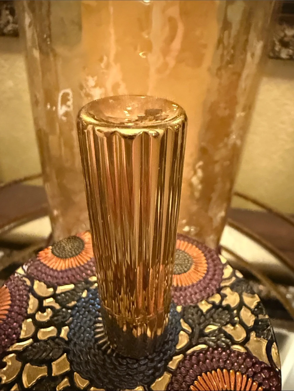 RARE Estee Lauder All Day Lipstick Cafe Latte A-8A Gold Tube New in Box Vintage